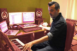 record arrangement of piano, keyboard and synthesizer