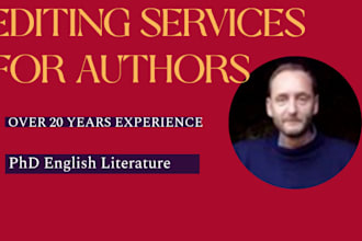 provide professional manuscript line editing for authors