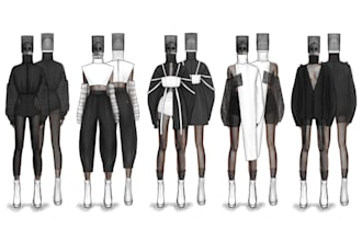 do fashion illustration and sketches