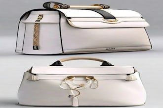 create detailed drawings and tech packs for your bag product