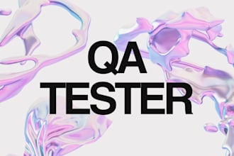 agile QA tester, efficient testing for your app or website