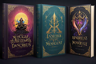 design professional fantasy book covers