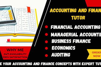 do accounting and finance economics financial cost managerial accounting