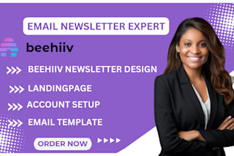 setup beehiiv account beehiiv newsletter beehive landing page ai newsletter