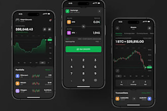 develop crypto trading app, forex trading app, stock trading app