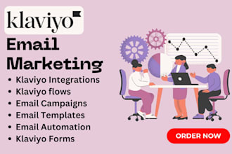 set up klaviyo email marketing, klaviyo flows, email flows, shopify marketing