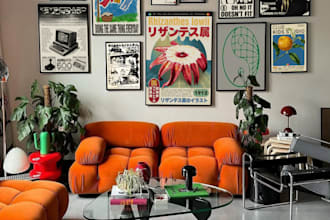 design retro and vintage poster