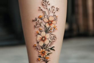 draw custom tattoo design for you