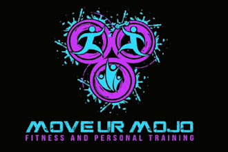 create important a banging fitness brand logo