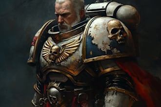 paint warhammer 40k person and animal