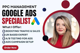 setup and manage google ads PPC campaign, adwords, ad copy for business leads