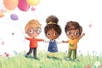 illustrate african american children book illustration