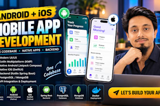 develop your cross platform android ios app with kmp and backend