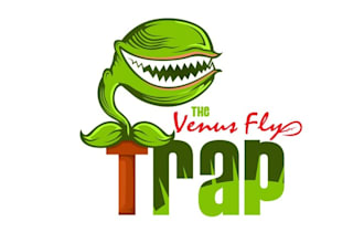 design venus fly trap logo