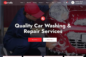 car detailing website junk removal website home care, short term rental  website