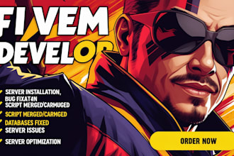 fivem script developer, fivem car, mlo, qbcore, gta fivem bug fixes ui props