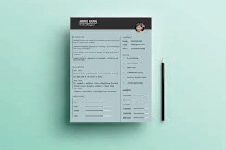 create, design and beautify  your CV