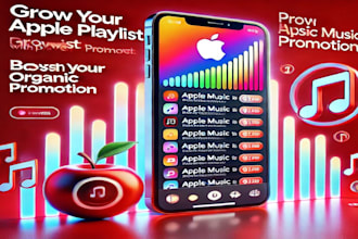 grow your apple playlist with proven organic promotion