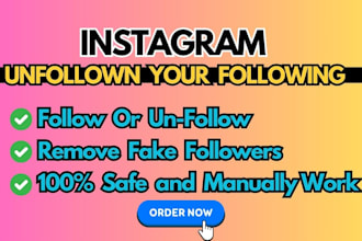 do instagram unfollow your followers to cleanup your followings list