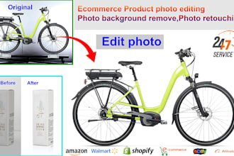 do ecommerce product photo editing, image retouch,background remove in photoshop