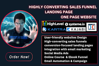 build systeme io website, systeme io sales funnel, gohighlevel, clickfunnels