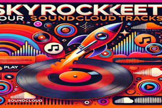skyrocket your soundcloud tracks promotion