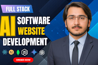 do ai website development and software development as a software developer