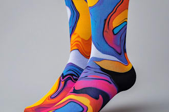 do unique socks design for your brand