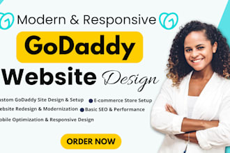 do godaddy website redesign godaddy website design, godaddy ecommerce website