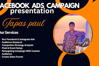 carry out your marketing, instagram, facebook and meta ad campaigns