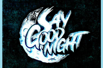 create a logo for your alternative rock, or pop punk band
