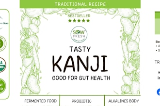 design labels for organic products packaging