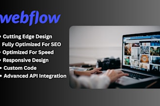 design webflow website, figma to webflow, webflow development, webflow expert