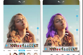 build ai photo editor app, ai video generator app, ai photo enhance, ai flitter