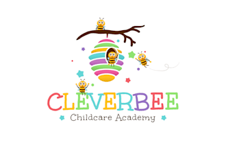 design cute childcare academy logo