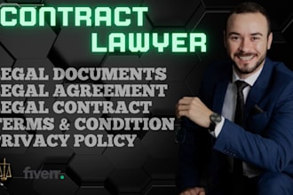 draft and review contracts, agreements and legal documents