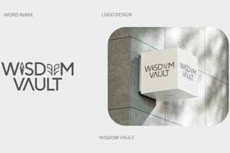 create a simple minimalist wordmark logo