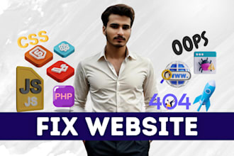 expert website error fix and bug solve service