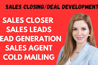 sales closer sales representative agent appointment setter  business management