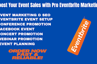 set up manage and optimize your eventbrite event