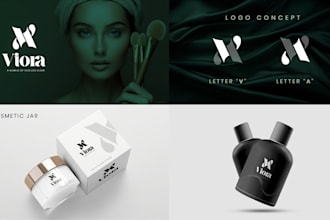 do minimalist wordmark or lettermark logo design