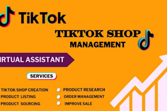 help you in tiktok shop virtual assistant, tiktok shop affiliate marketing