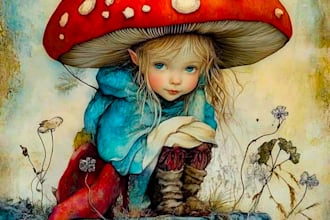 draw children book illustration