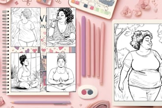 design curvy coloring pages adult coloring book journals book and covers for kdp