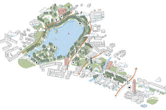 create a unique and hand drawn illustrated map for you