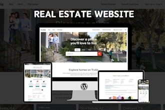 design realtor, agent, real estate website and integrate idx mls wordpress