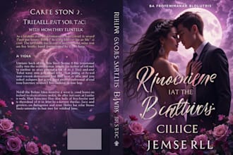 design professional illustration for romance book cover