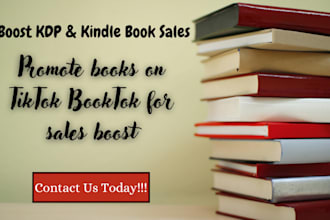 use booktok to promote your amazon KDP book or ebook