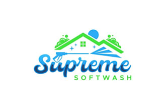 design home window door cleaning logo