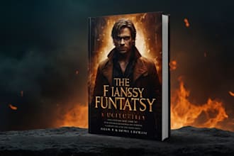 do fantasy book cover design, thriller book cover